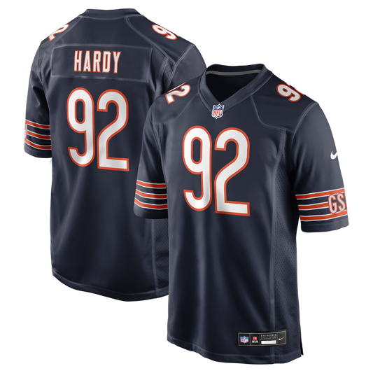 Men's Chicago Bears Daniel Hardy Nike Navy Team Game Jersey product image 1