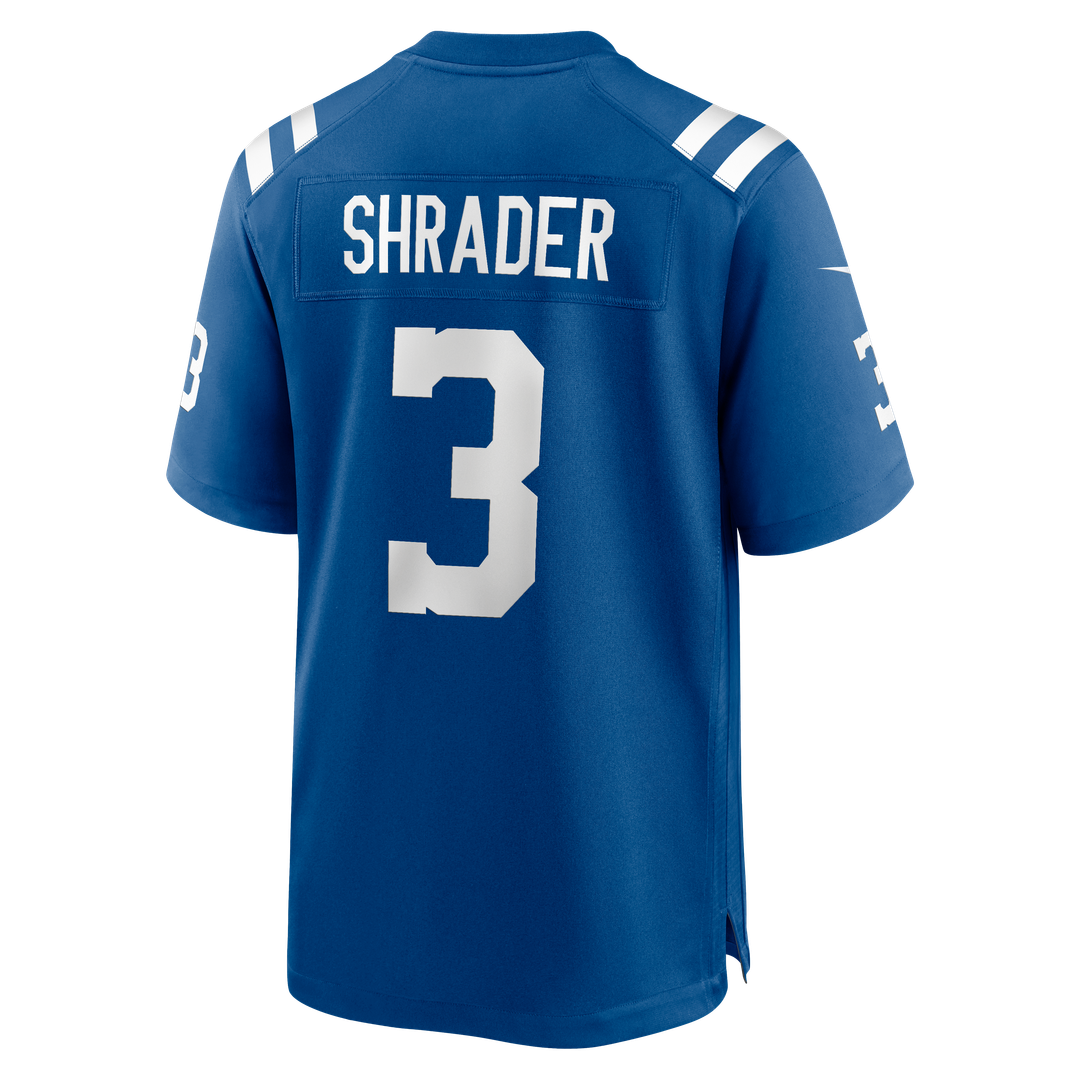 Men's Indianapolis Colts Spencer Shrader Nike Royal Team product image 3