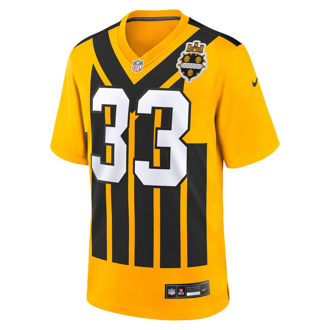 Men's Pittsburgh Steelers Jack Sawyer Nike Black Team Game product image 14
