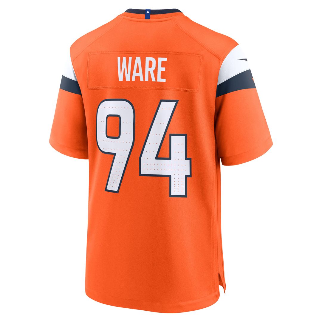 Denver Broncos DeMarcus Ware Nike Orange Team Retired Game product image 3