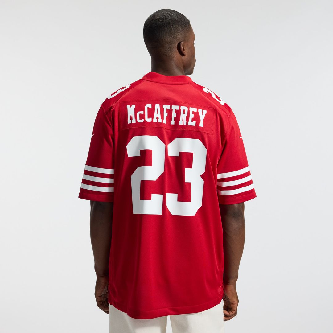 Men's San Francisco 49ers Christian McCaffrey Nike White product image 27