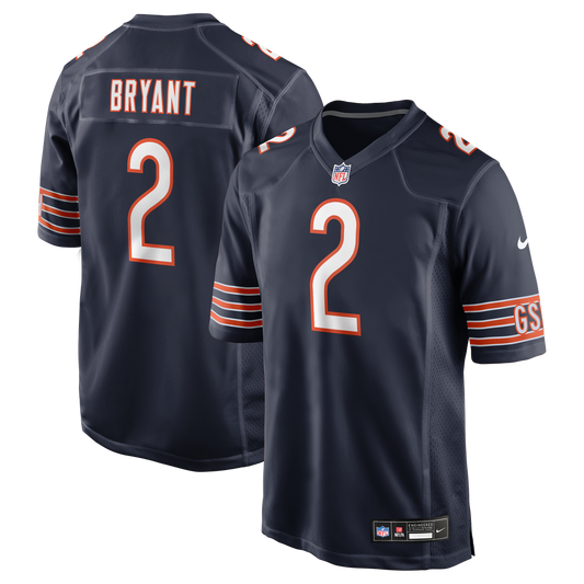 Men's Chicago Bears Coby Bryant Nike Navy Team Game Jersey product image 1