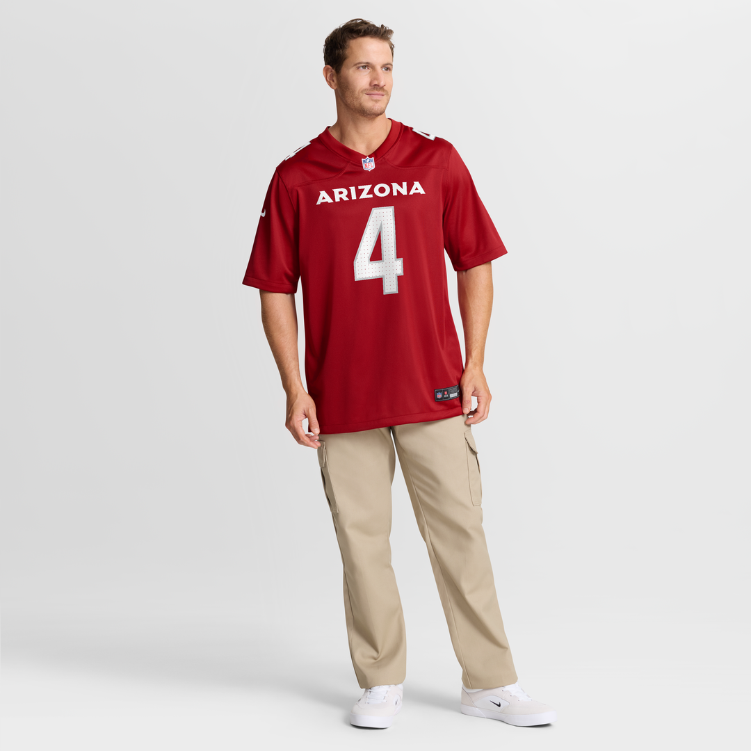 Men's Arizona Cardinals Jeremiyah Love Nike White Game product image 8