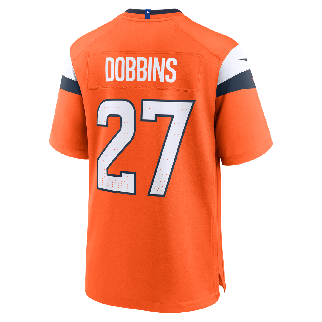 Men's Denver Broncos J.K. Dobbins Nike Orange Team Game product image 3