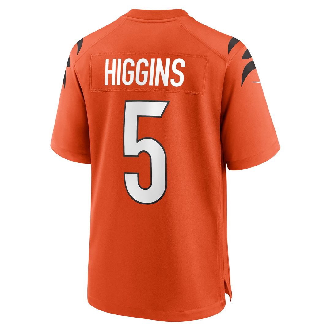 Cincinnati Bengals Tee Higgins Nike Black Game Jersey product image 22