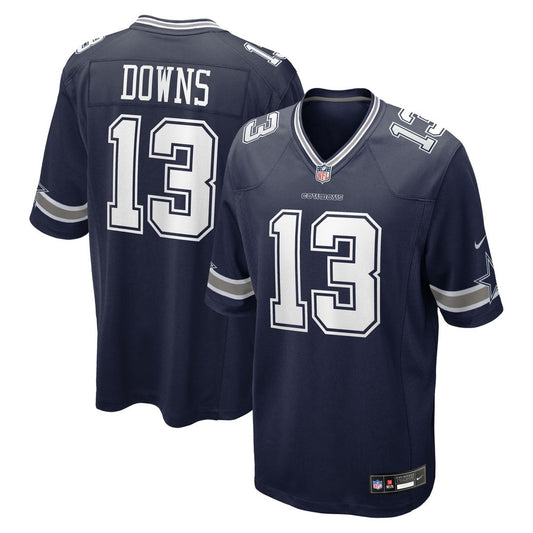 Men's Dallas Cowboys Caleb Downs Nike Navy Team Game Jersey product image 1