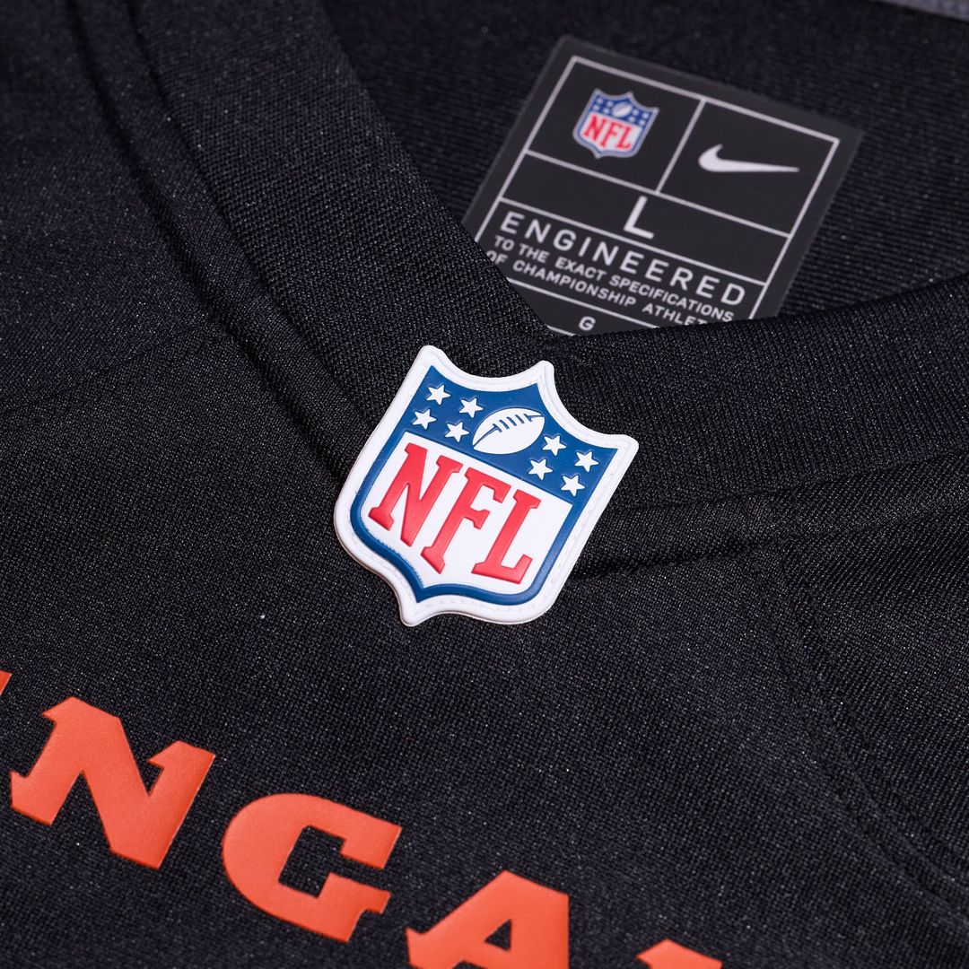 Men's Cincinnati Bengals Amarius Mims Nike Black Player product image 3