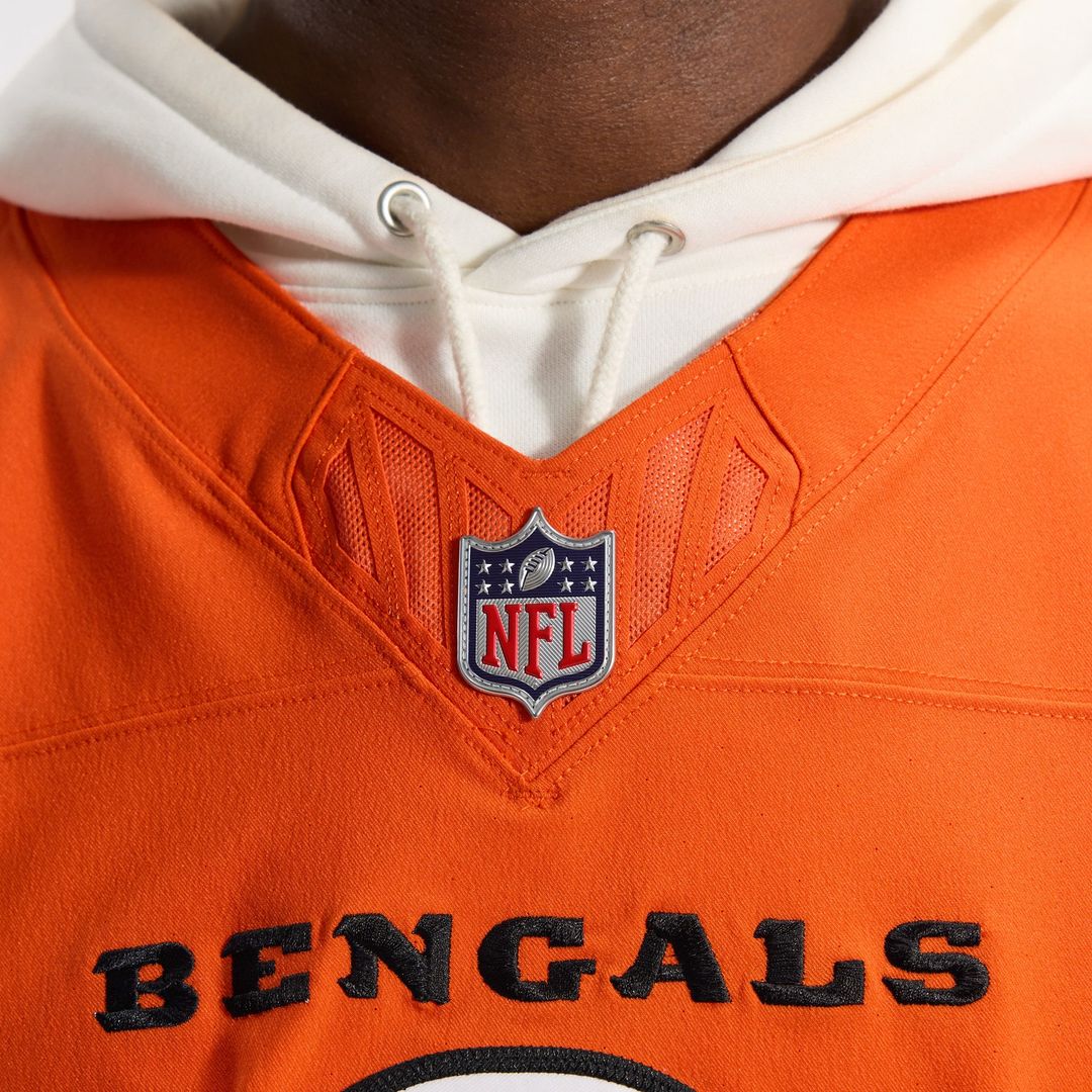Men's Cincinnati Bengals Joe Burrow Nike Orange Team Vapor product image 9