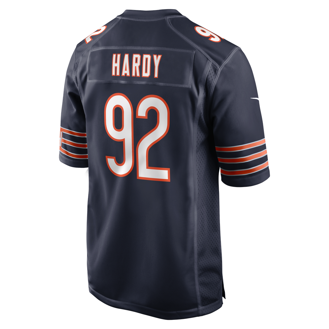 Men's Chicago Bears Daniel Hardy Nike Navy Team Game Jersey product image 3