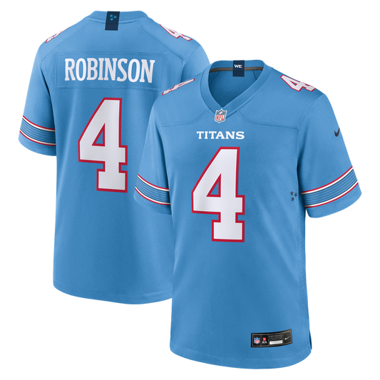 Men's Tennessee Titans Wan'Dale Robinson Nike Light Blue product image 1