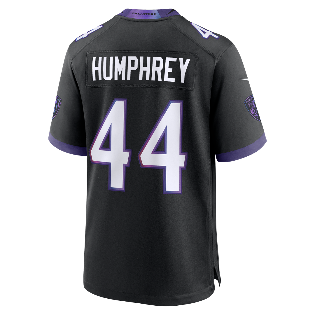 Baltimore Ravens Marlon Humphrey Nike Black Alternate Game product image 7