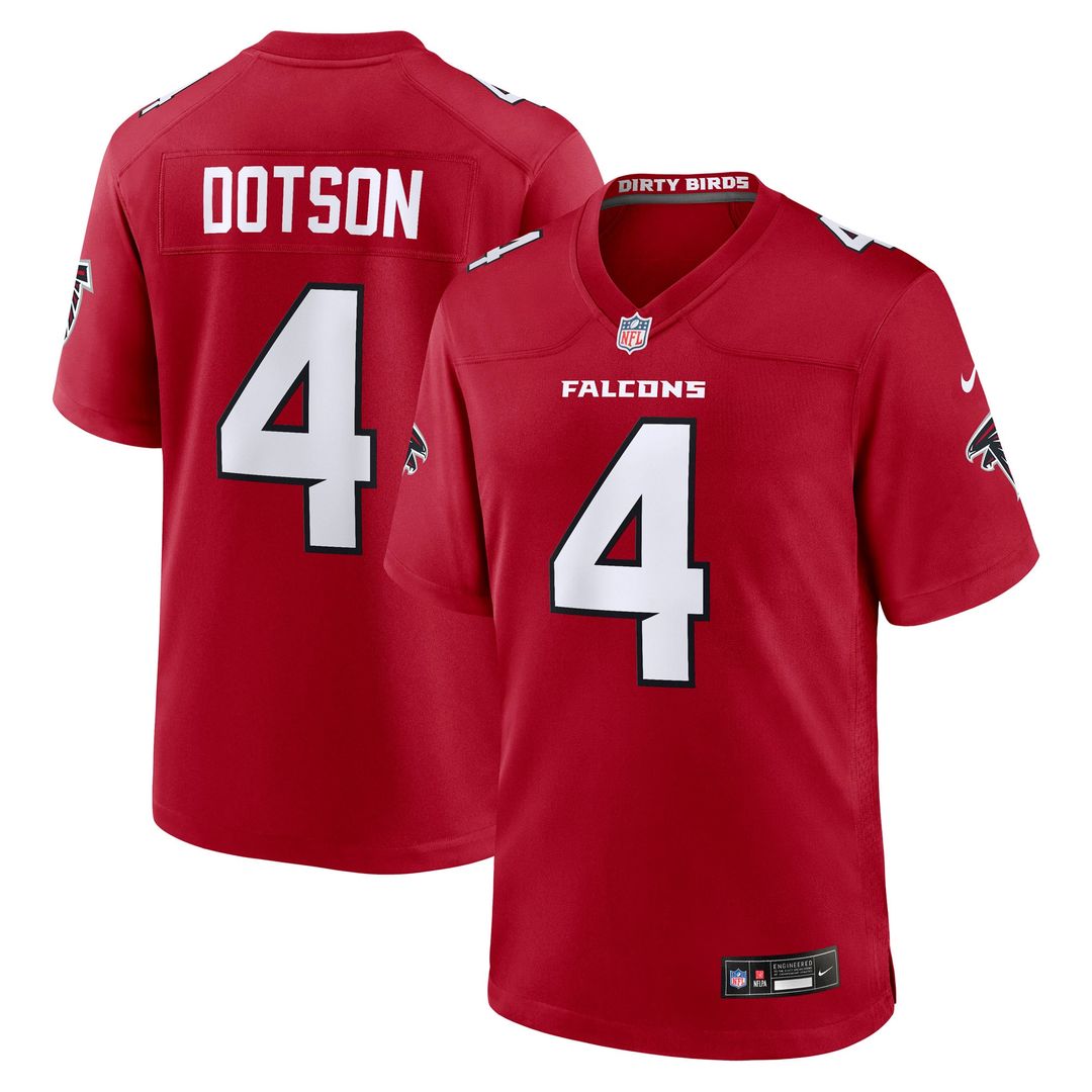 Atlanta Falcons Jahan Dotson Nike Red Game Jersey product image 1