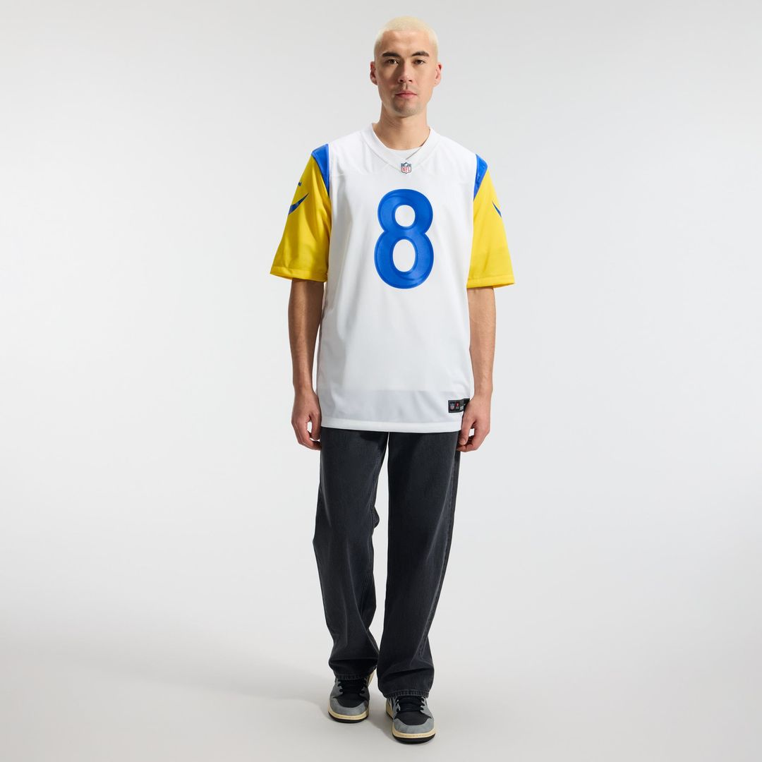 Men's Los Angeles Rams Jared Verse Nike Royal Player Game product image 24