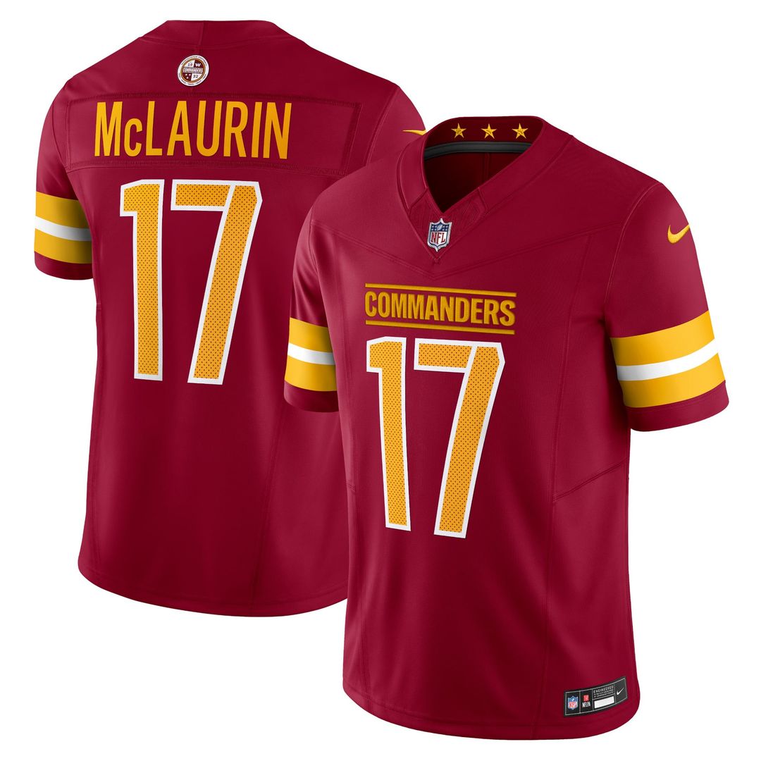 Men's Washington Commanders Terry McLaurin Nike White Vapor product image 9