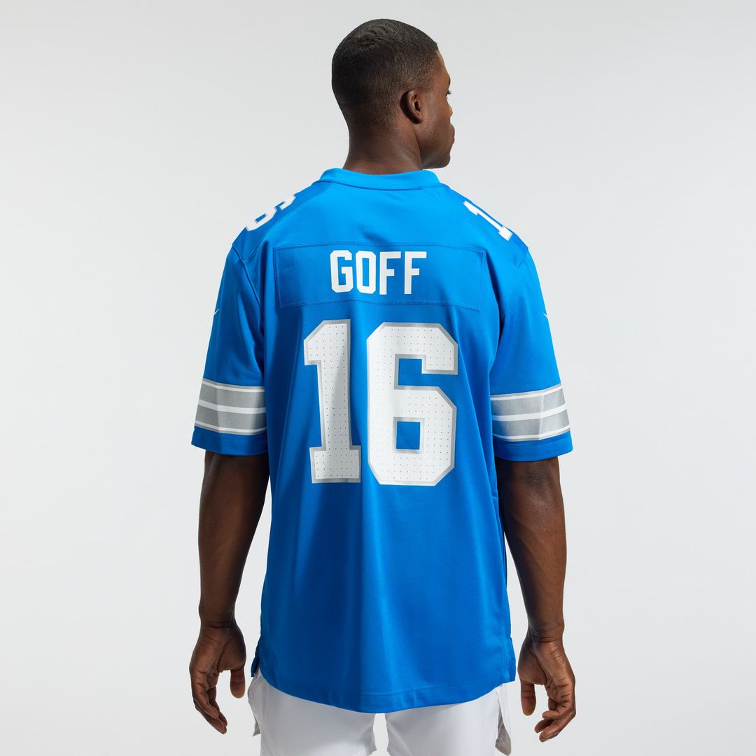 Men's Detroit Lions Jared Goff Nike Black 2nd Alternate product image 15