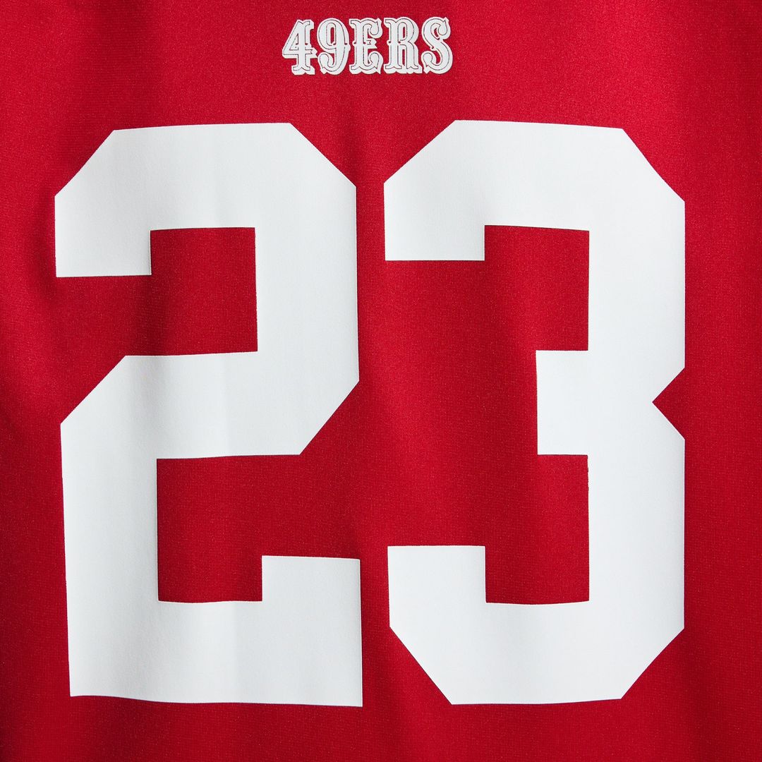 Men's San Francisco 49ers Christian McCaffrey Nike White product image 33