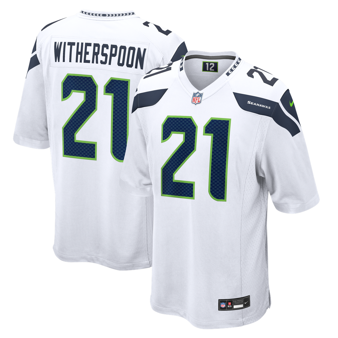 Men's Seattle Seahawks Devon Witherspoon Nike White Game product image 1