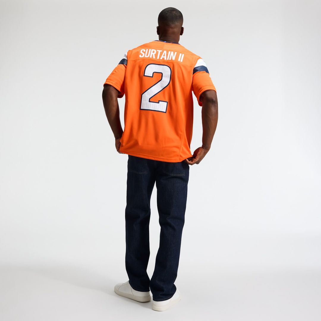 Men's Denver Broncos Pat Surtain II Nike Navy Alternate product image 11