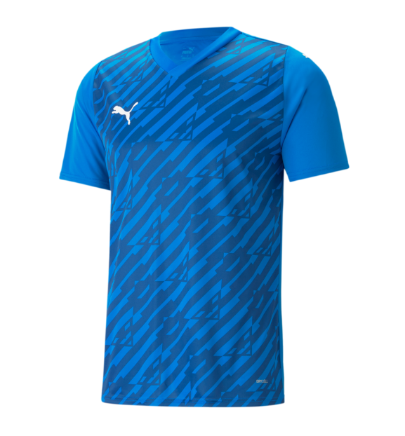 (PUMA-705371-02) Puma TeamUltimate Jersey - Electric Blue product image 1, provided for visual reference and product detail
