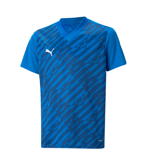 (PUMA-705656-02) Puma TeamUltimate Youth Jersey - Electric Blue product image 1, provided for visual reference and product