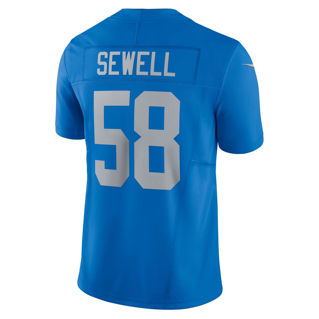 Men's Detroit Lions Penei Sewell Nike Blue Vapor F.U.S.E. product image 3