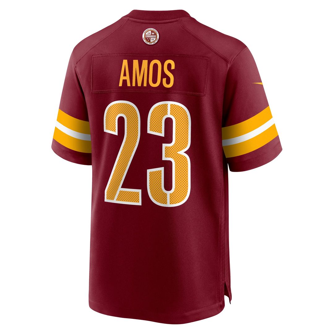 Men's Washington Commanders Trey Amos Nike Burgundy Team product image 3