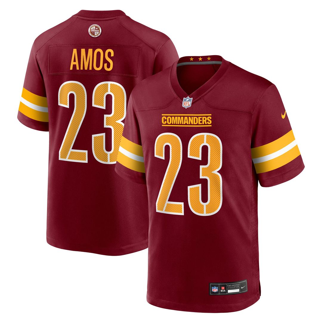 Men's Washington Commanders Trey Amos Nike Burgundy Team product image 1