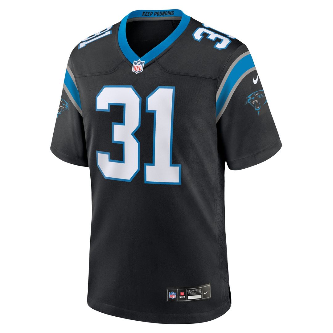 Men's Carolina Panthers Corey Thornton Nike Black Team Game product image 2