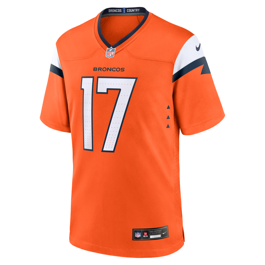 Men's Denver Broncos Jaylen Waddle Nike Orange Game Jersey product image 2