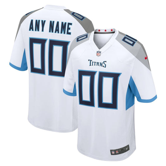 Tennessee Titans Nike White Custom Jersey product image 1