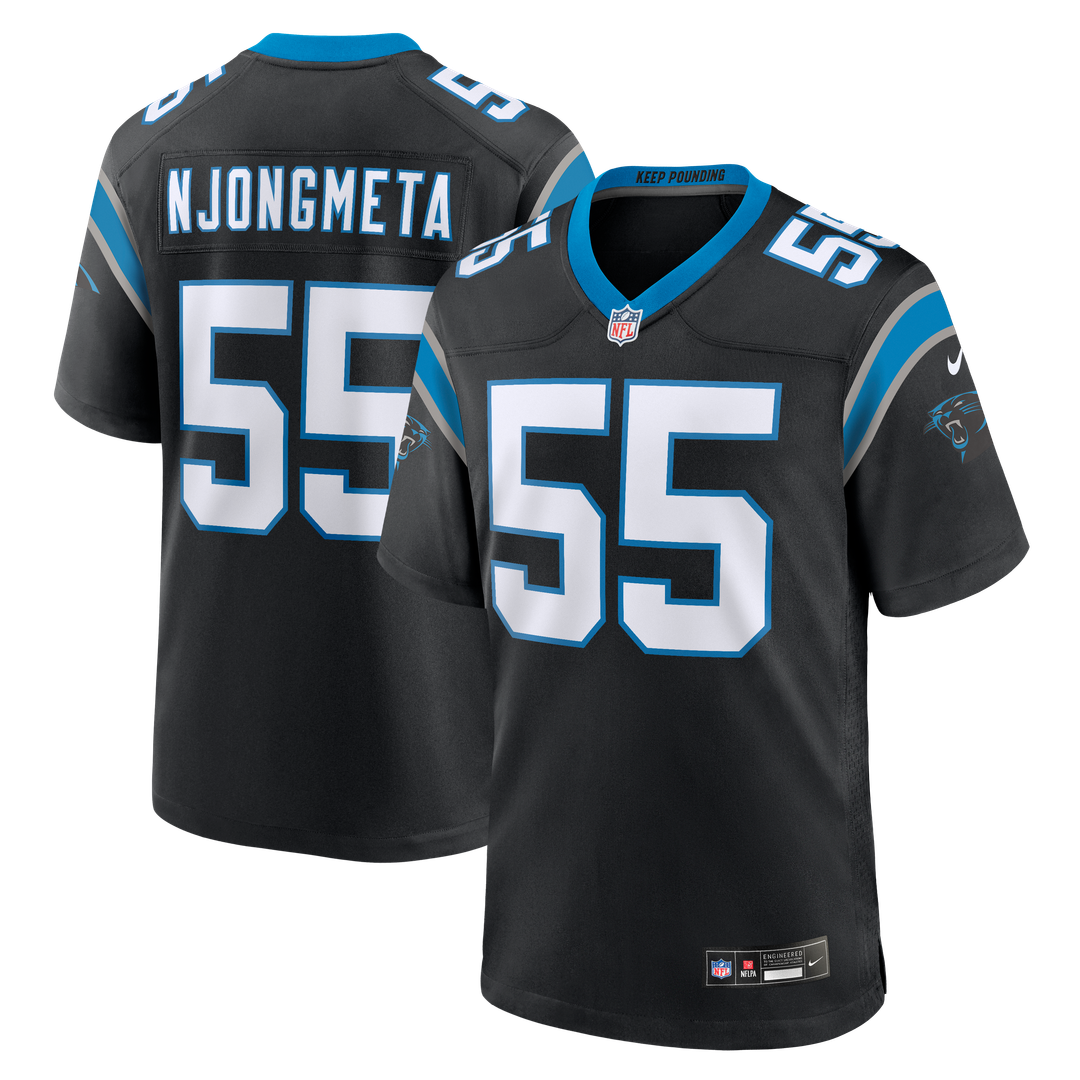 Men's Carolina Panthers Maema Njongmeta Nike Black Team product image 1