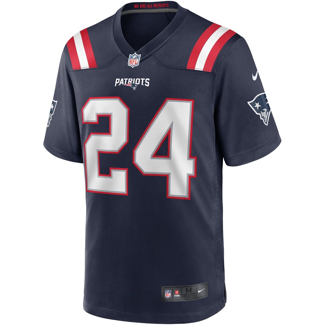 Men's New England Patriots Ty Law Nike Navy Game Retired product image 2