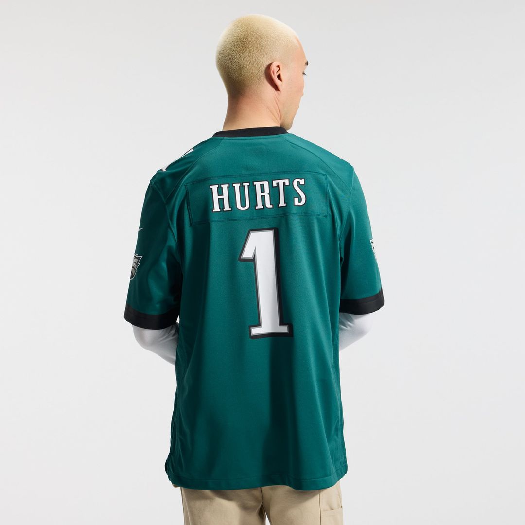 Philadelphia Eagles Jalen Hurts Nike Black Alternate Game product image 32