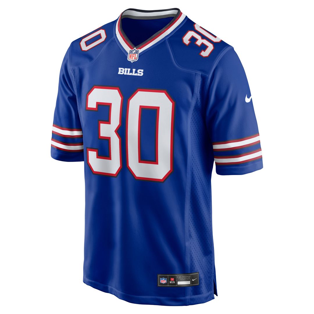 Men's Buffalo Bills Anthony Kendall Nike Royal Team Game product image 4