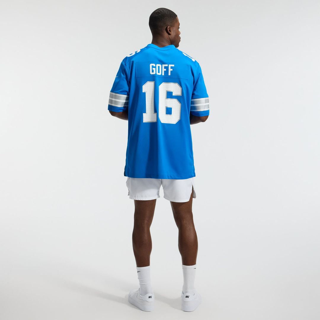 Men's Detroit Lions Jared Goff Nike Black 2nd Alternate product image 17