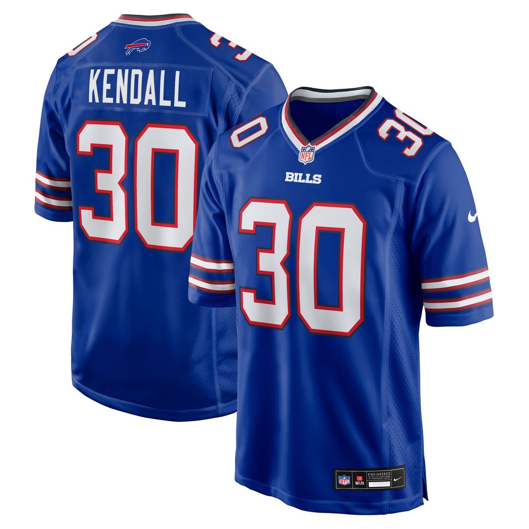 Men's Buffalo Bills Anthony Kendall Nike Royal Team Game product image 1