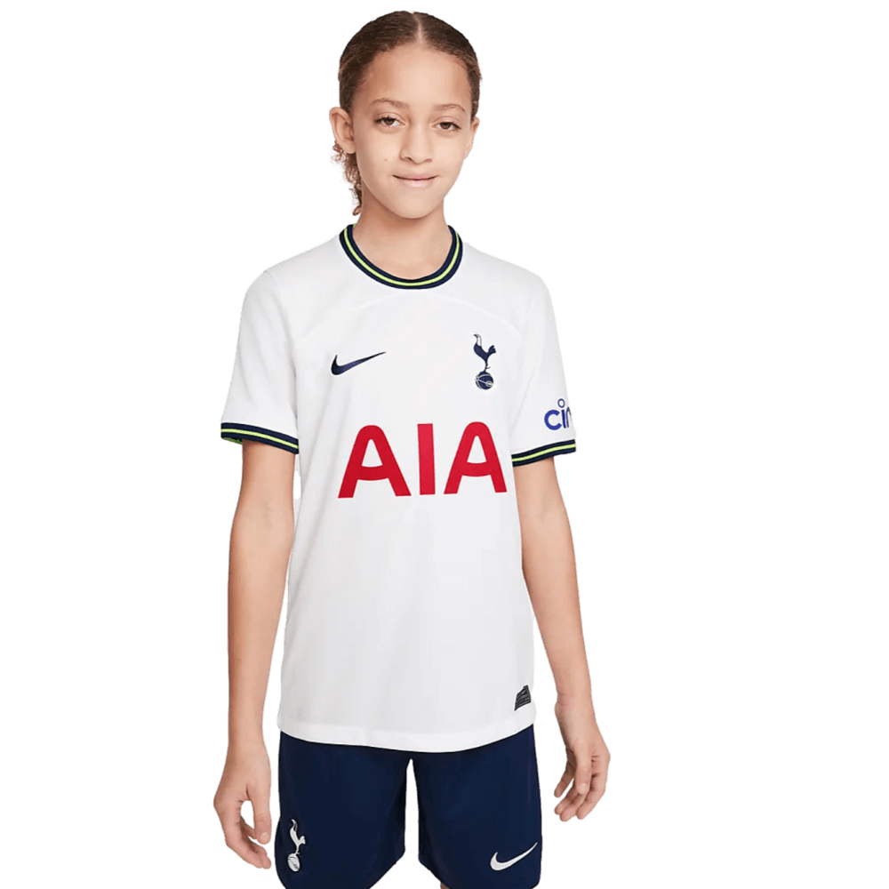 Nike Tottenham 22/23 Youth Home Jersey product image 2, provided for visual reference and product detail review