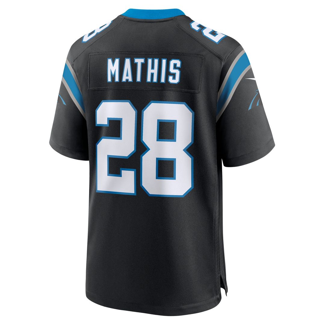 Men's Carolina Panthers Damarri Mathis Nike Black Team Game product image 3