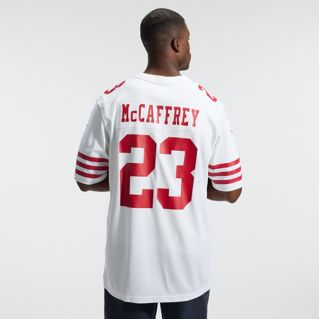 Men's San Francisco 49ers Christian McCaffrey Nike White product image 15