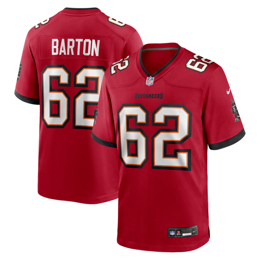 Men's Graham Barton Pick No. 26 Nike Red Player Game Jersey product image 1