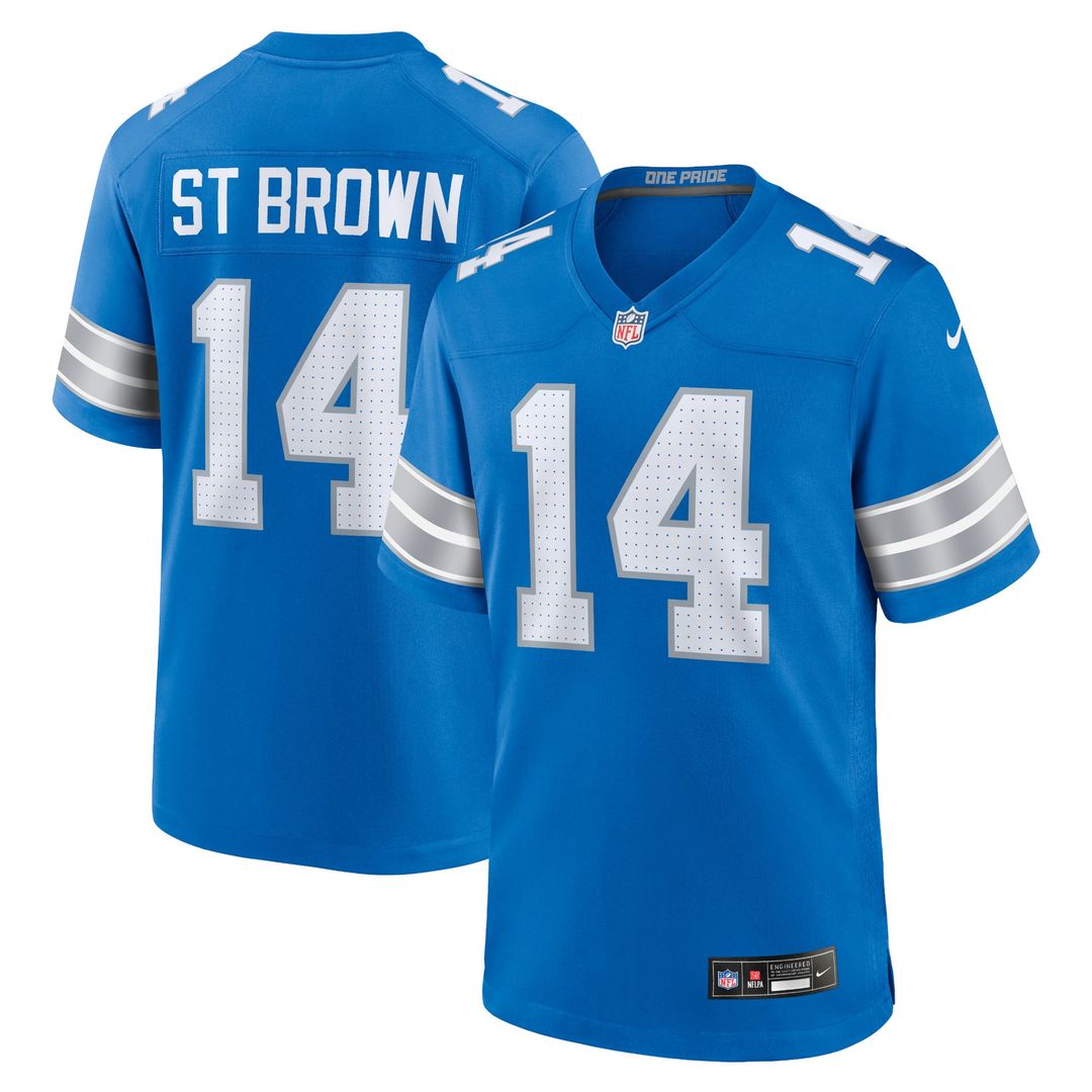 Men's Detroit Lions Amon-Ra St. Brown Nike Black 2nd product image 13