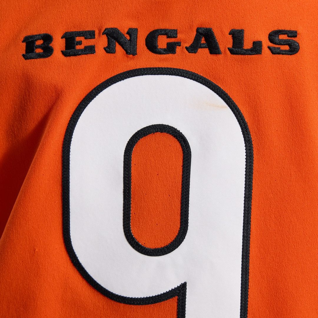 Men's Cincinnati Bengals Joe Burrow Nike Orange Team Vapor product image 11