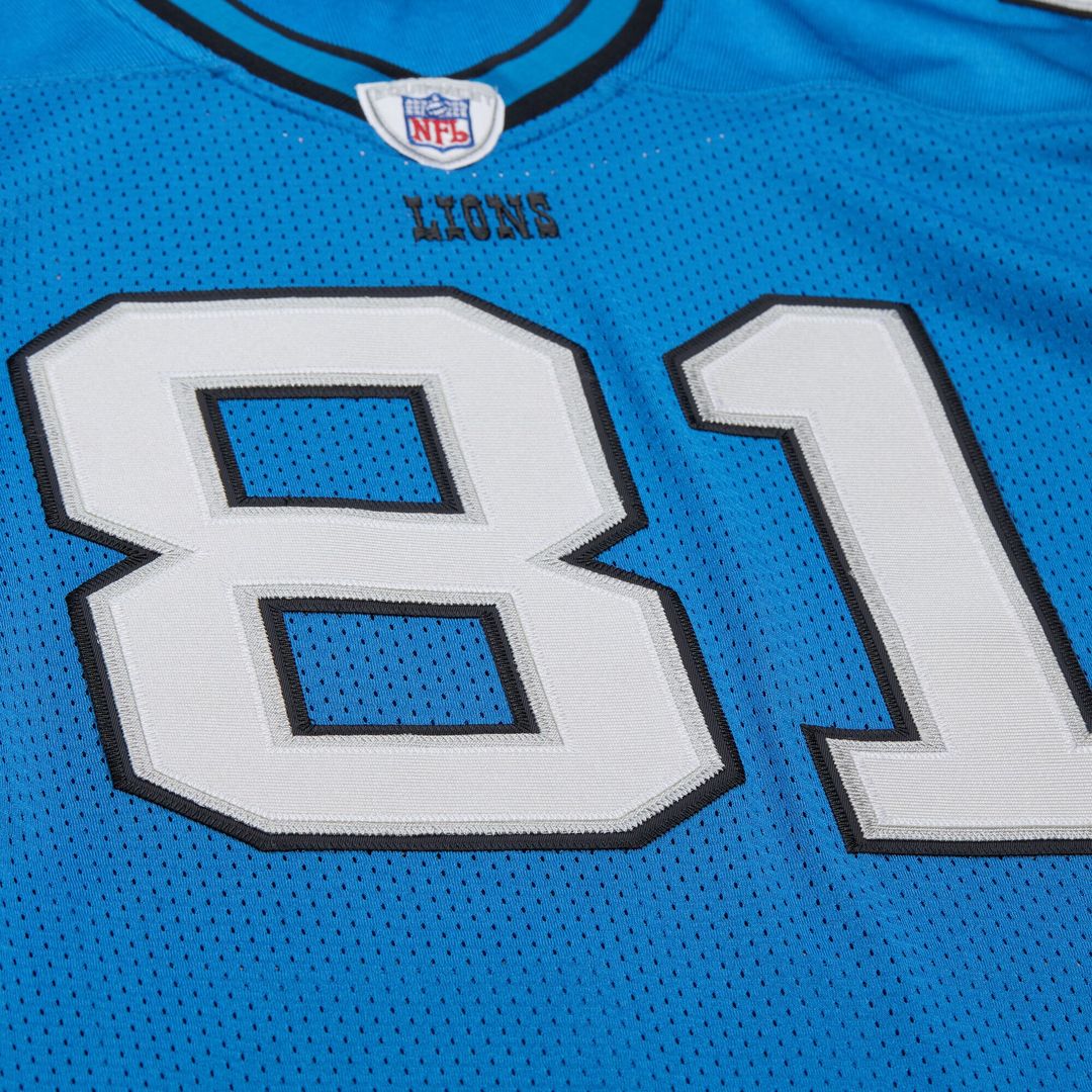 Men's Detroit Lions Calvin Johnson Mitchell & Ness Black product image 20