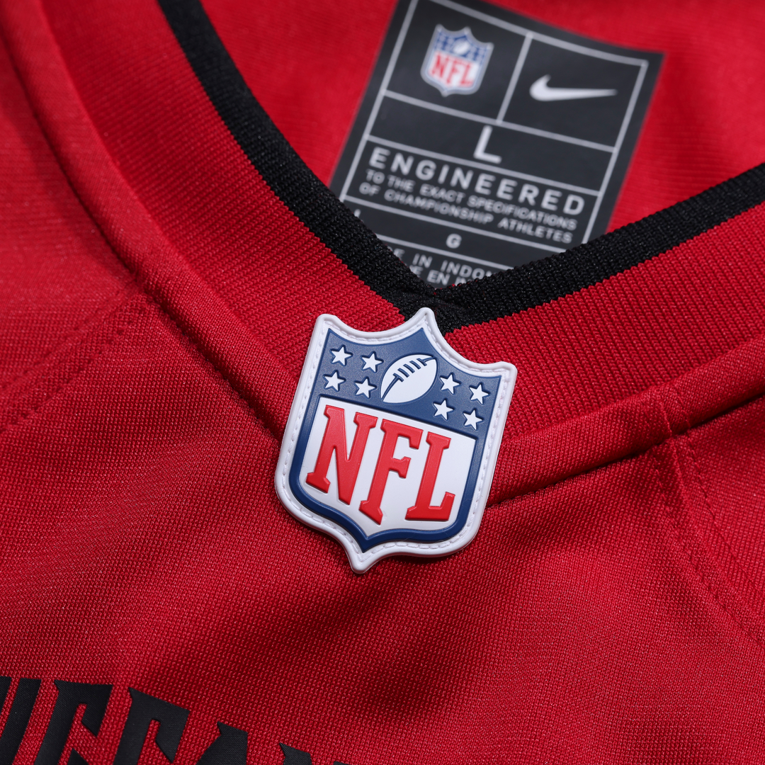 Tampa Bay Buccaneers Owen Wright Nike Red Game Jersey product image 7