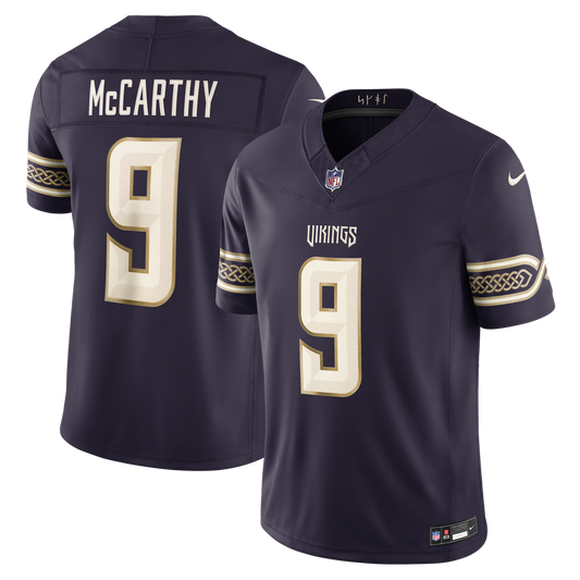 Men's Minnesota Vikings J.J. McCarthy Nike Purple 2026 product image 1