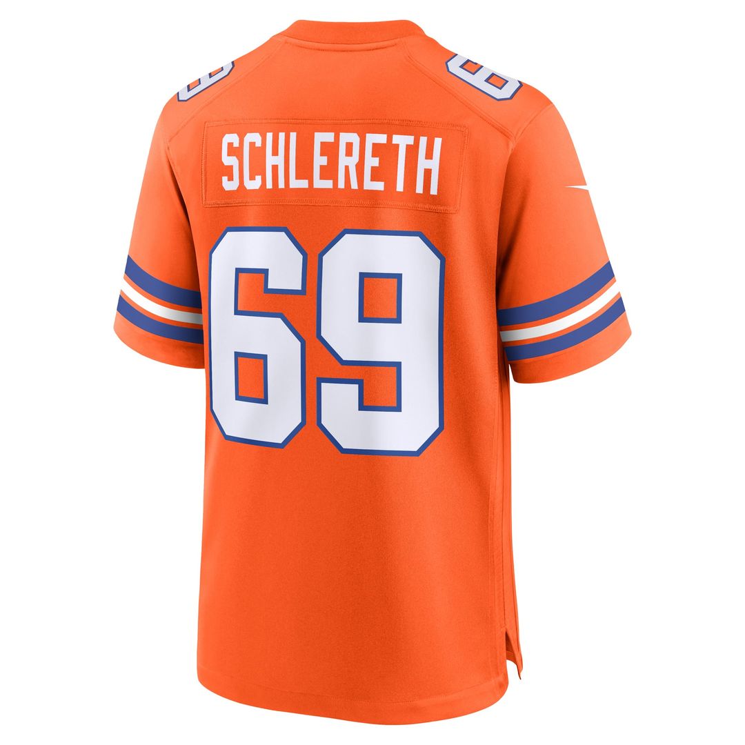 Men's Denver Broncos Mark Schlereth Nike Orange Retired product image 3