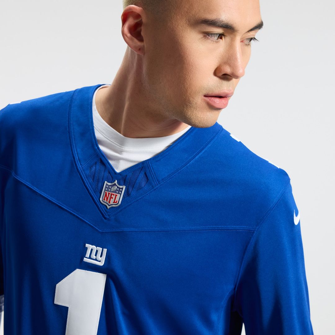 New York Giants Malik Nabers Nike Royal Team Vapor FUSE product image 8