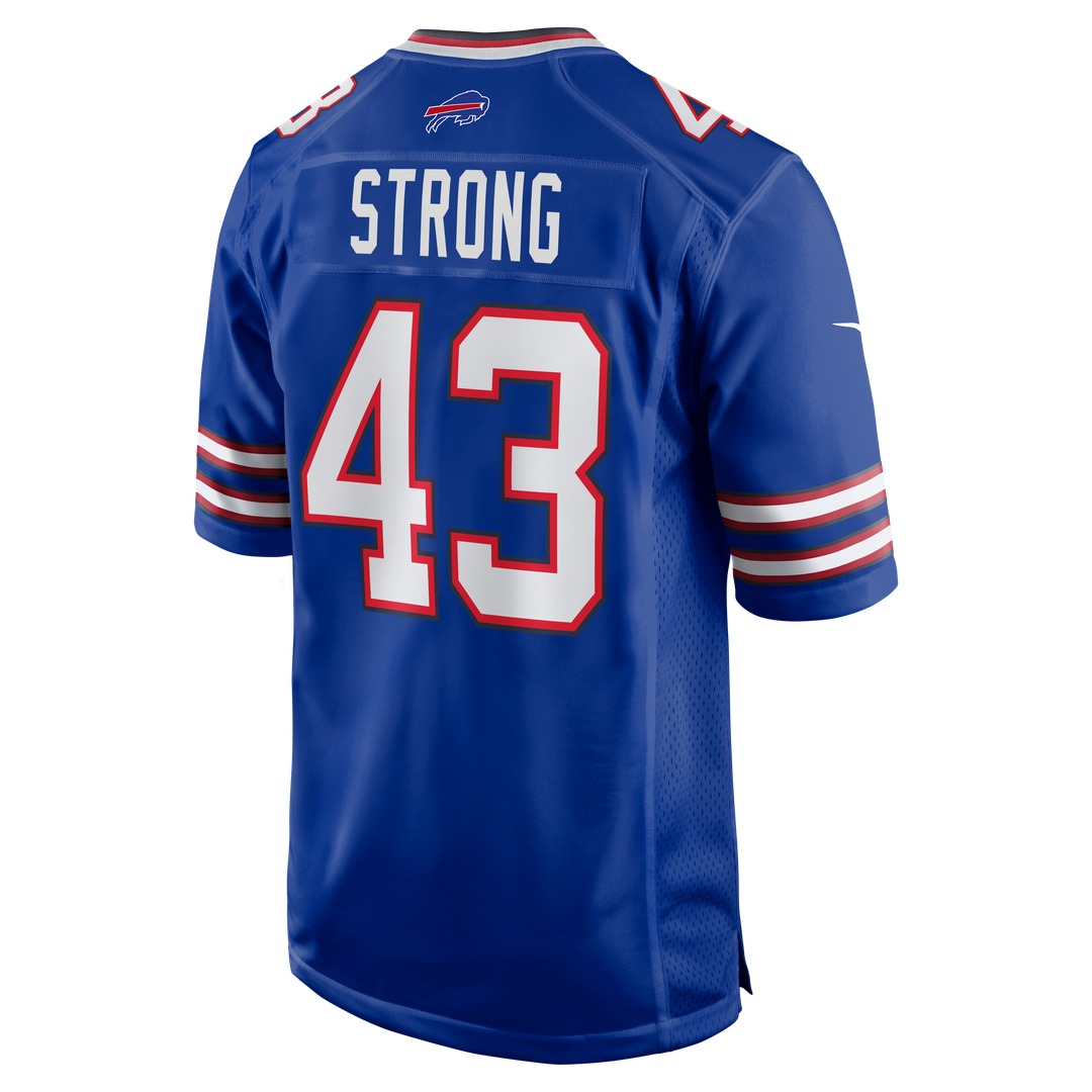 Men's Buffalo Bills Dorian Strong Nike Royal Team Game product image 3
