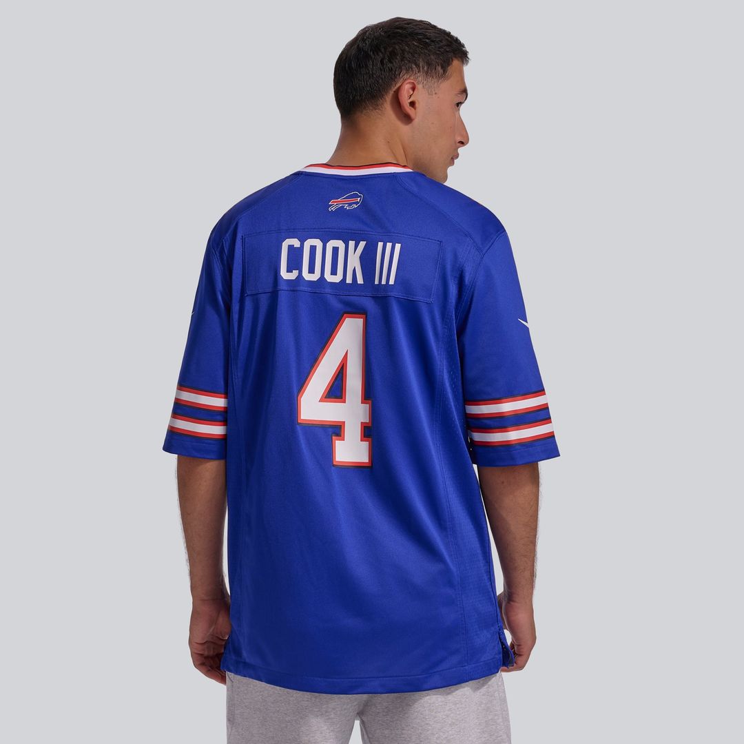Buffalo Bills James Cook III Nike Gray Nickel City Game product image 9