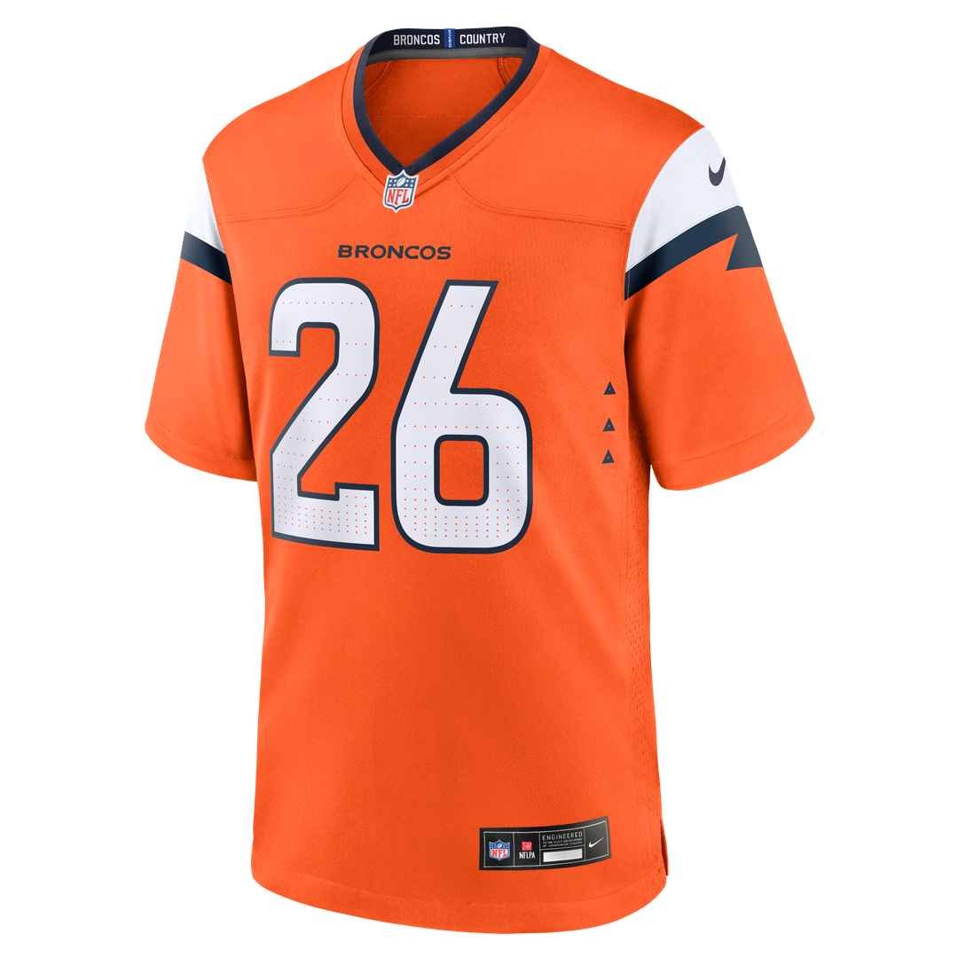 Denver Broncos Devon Key Nike Orange Game Jersey product image 2
